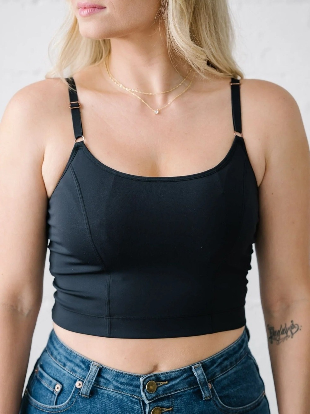 NWT Davin & Adley Amelia Bra in Black